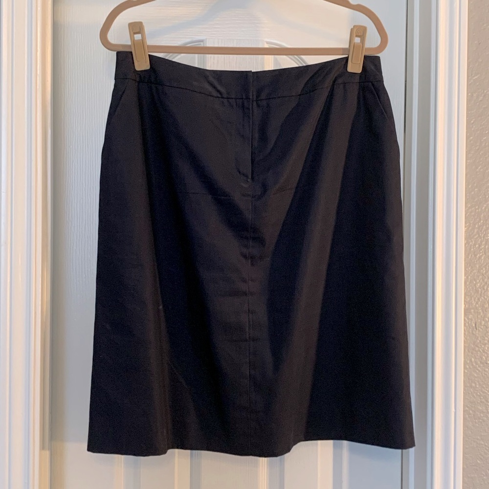 Navy skirt